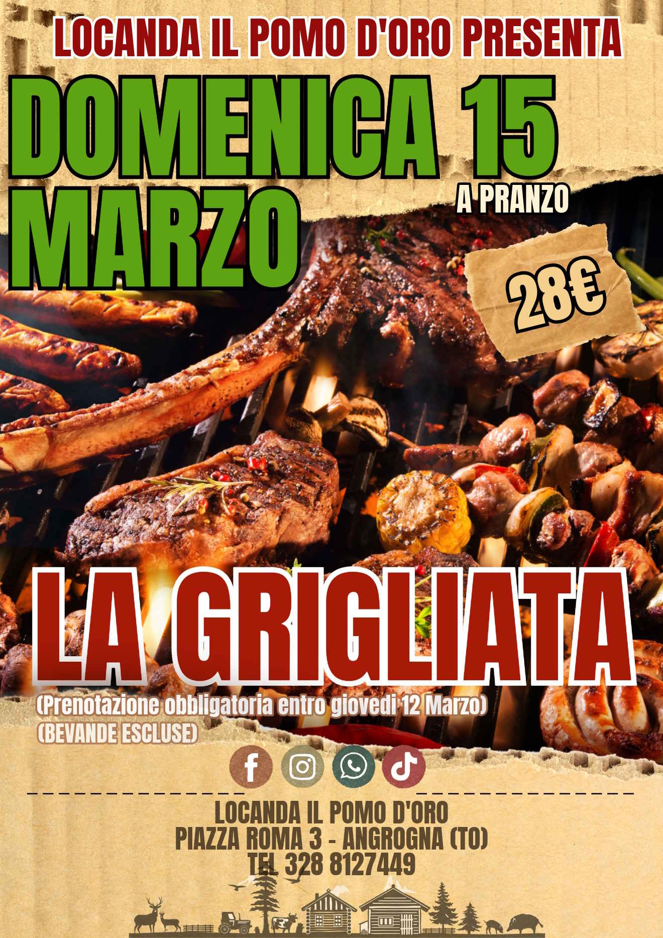 Grigliata 15 marzo